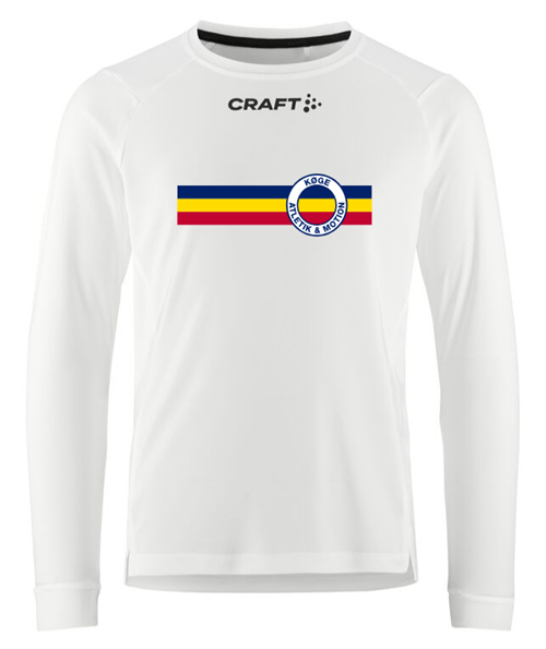Rush 2.0 Longsleeve Tee JR - hvid